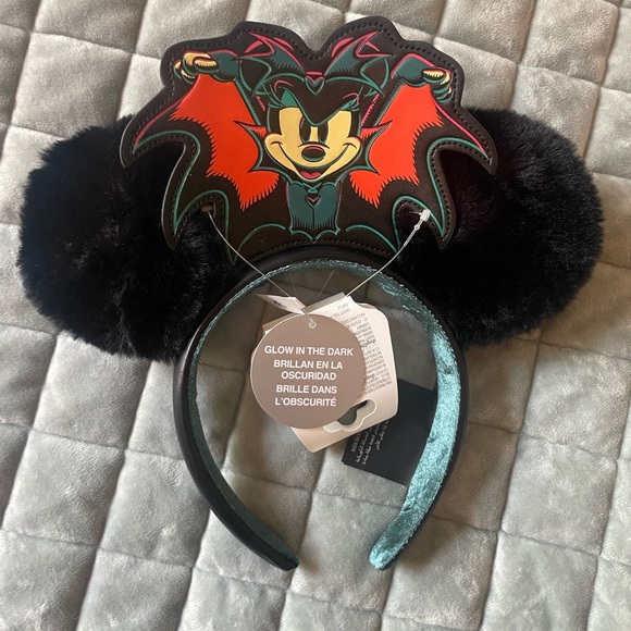 Disney Parks Vampire Mickey Ears- NWT